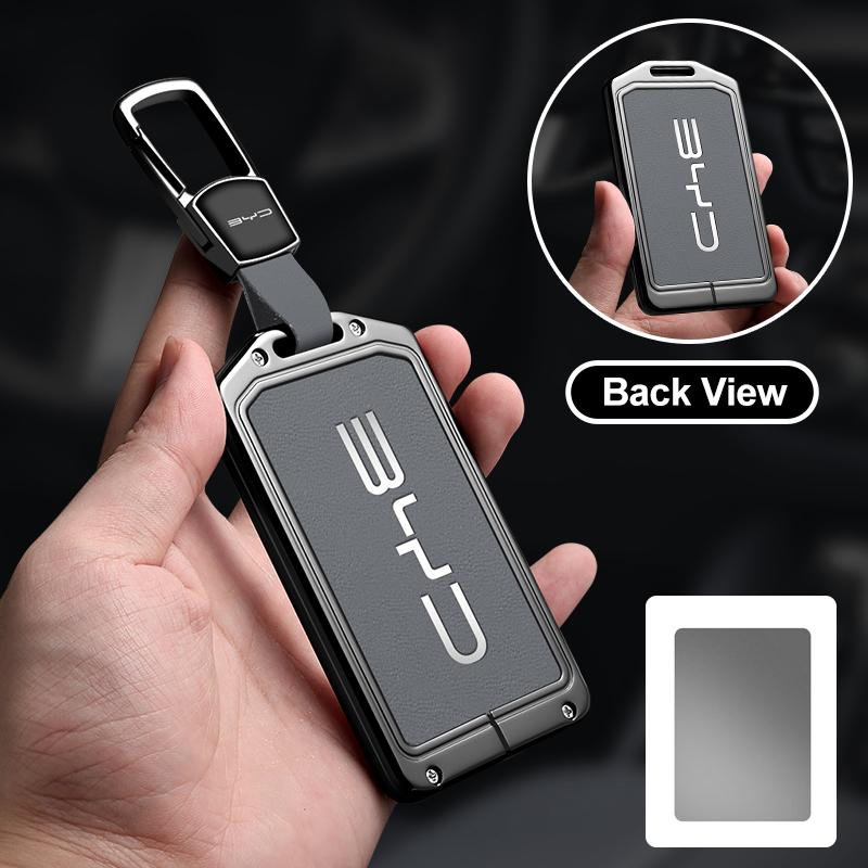 Car NFC Card Remote Key Cover Fob Case Bag For BYD Tang DM Han EV Song PRO Qin PLUS DMI Keychain Car Protector Shell Accessorie