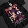 2026 Summer Jujutsu Kaisen Anime Satoru Gojo Printed Loose Shortsleeved Pure Cotton Childrens Tshirt Tide Unisex Casual Y2k