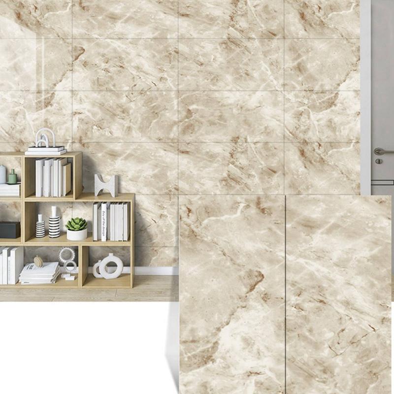 20pcs 30*30cm Self-Adhesive Tile Sticker Home Decorative Wall Sticker