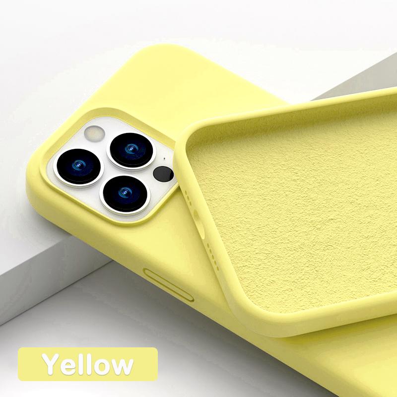 Θήκη Υγρής Σιλικόνης Για Apple iPhone 11 13 12 14 Pro Max Mini Θήκες Κινητού 7 8 Plus X XR XS Max Μαλακό Κάλυμμα Αξεσουάρ