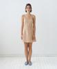 VEM.VER Check Strap Sleeveless Dress_Apricot
