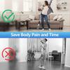7 In 1 Kitchen Bathroom Cleaning Tools Wireless Electric Cleaning Brush White Window Wall Cleaner Electric Turbo Scrub Brush Rotating Scrubber