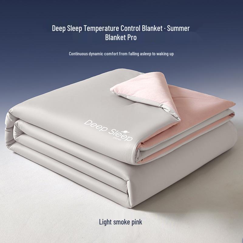 Breathable Cotton Summer Quilt for Cool Sleep - Temperature Control, Comfortable, for Single or Double Bed
