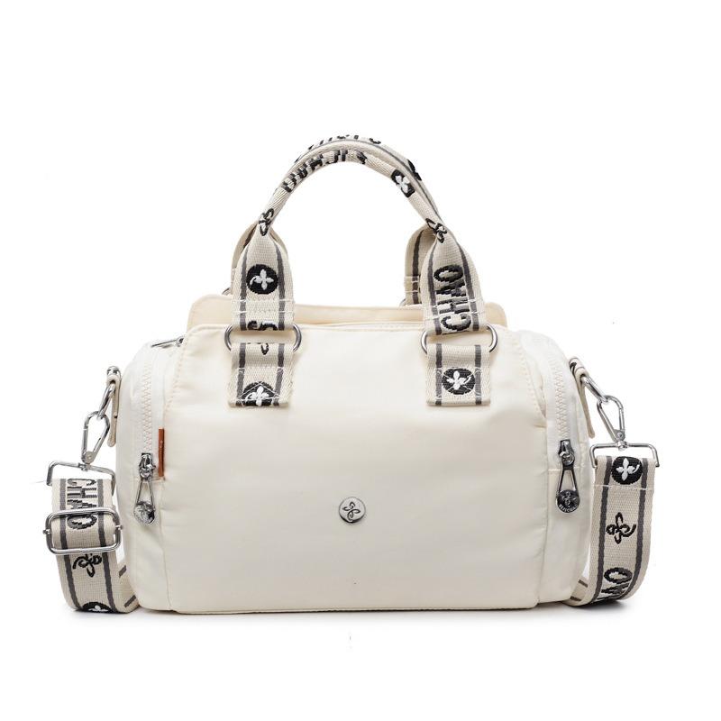 Daily travel simple versatile wide shoulder strap commuter bag women's new lightweight large capacity shoulder messenger bag