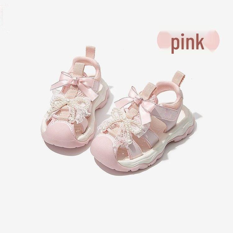 2026 Summer Princess Sports Sandals: Girls  Closed-Toe Water Shoes for Kids 22