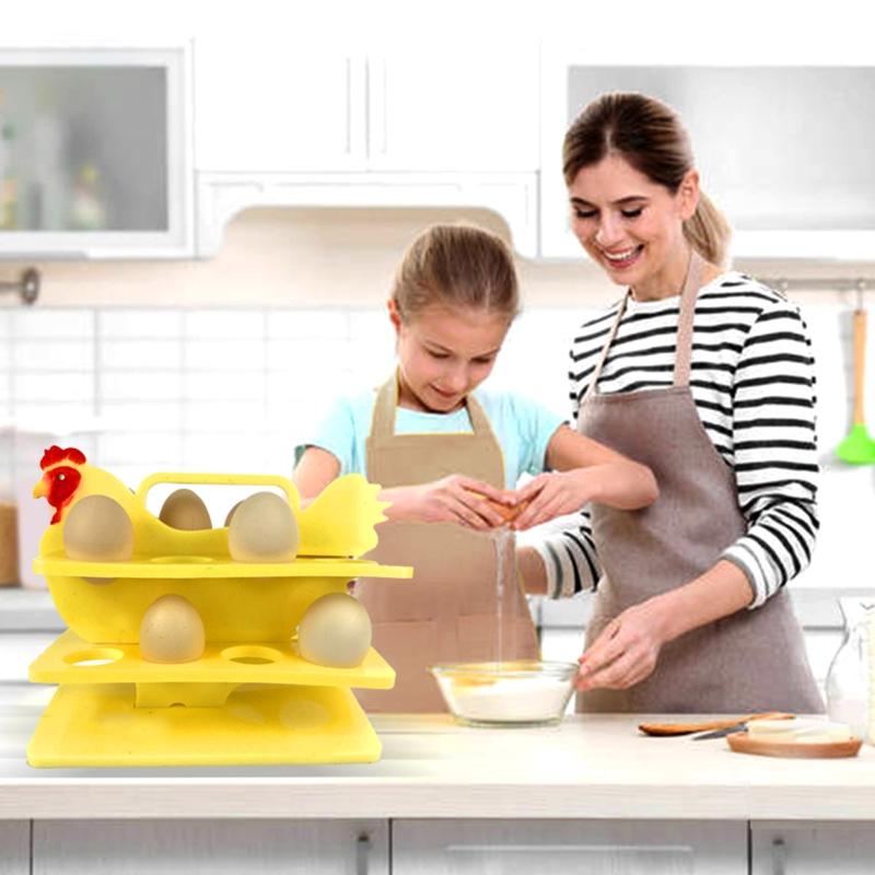 Silicone Egg Tray Storage Epoxy Casting Molds Egg Holder Resin Molds for DIY Art Resin Craft Refrigerator Kitchen