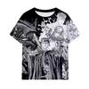 Anime Berserk T Shirt 3D Print Men Hip Hop T-shirts Summer Round Neck Short Sleeve Tops Harajuku Tees Man Clothing