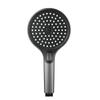 New Round Booster Shower Head Three-speed Large Panel Handheld Shower Head Home Bath Shower Set