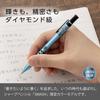 PENTEL Smash Mechanical Limited Diamond Metallic Blue Diamond Pencil, Edition, 0.5mm, Colors, Barrel, Q1005-LDM1