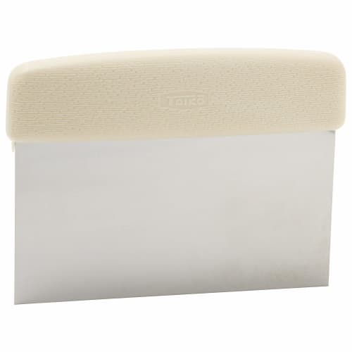 Endo Shoji TKG Scraper for Cutting Boards, Plastic Handle, Stainless Steel Spatula for Rust Resistance and Hygiene, Convenient for Collecting Food, Co