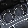 4 Uds. Portavasos para coche, posavasos con diamantes de imitación brillantes, antideslizante, impermeable, resistente al calor, almohadilla para botella de agua, alfombrilla para SUV, camión, accesorios interiores de estilo de coche
