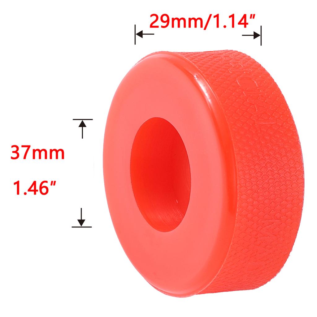Polyethylene Bottle Jack Pad Protector Adapter Jacking Tool Pinch Weld Side Lifting Disk 20 25 29 37mm Hole 2 - 10t Bottle Jacks