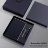 Customized A5 Leather Notebook Gift Set with Logo Engraving