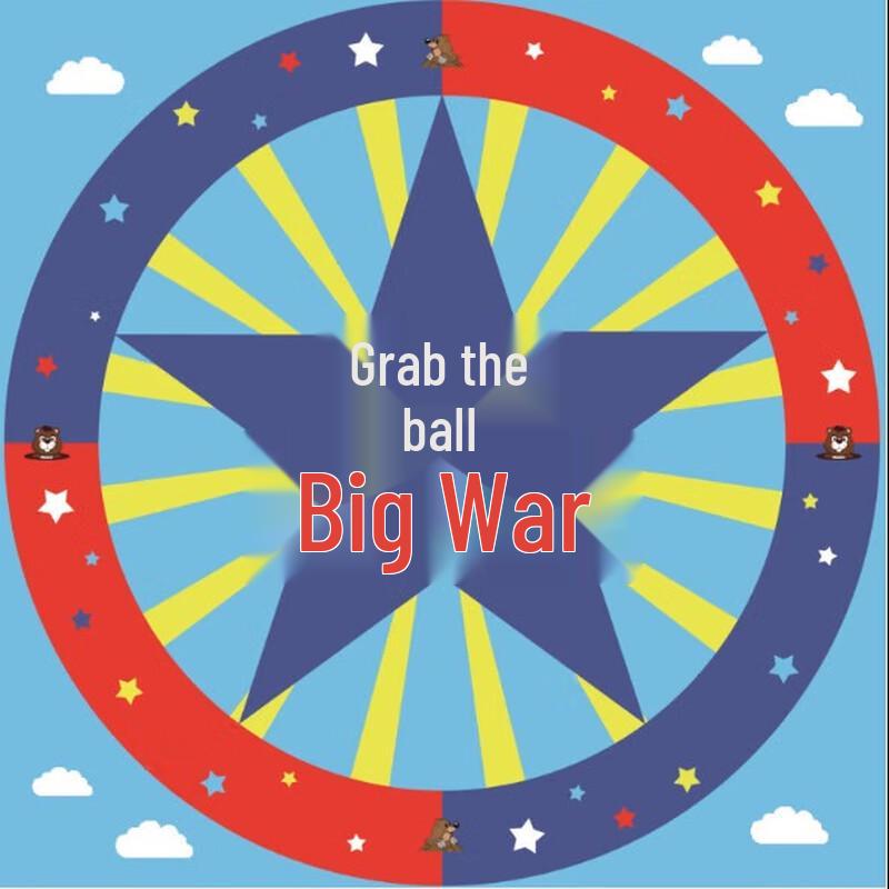 Giant Ball Snatching Team Building Game Set