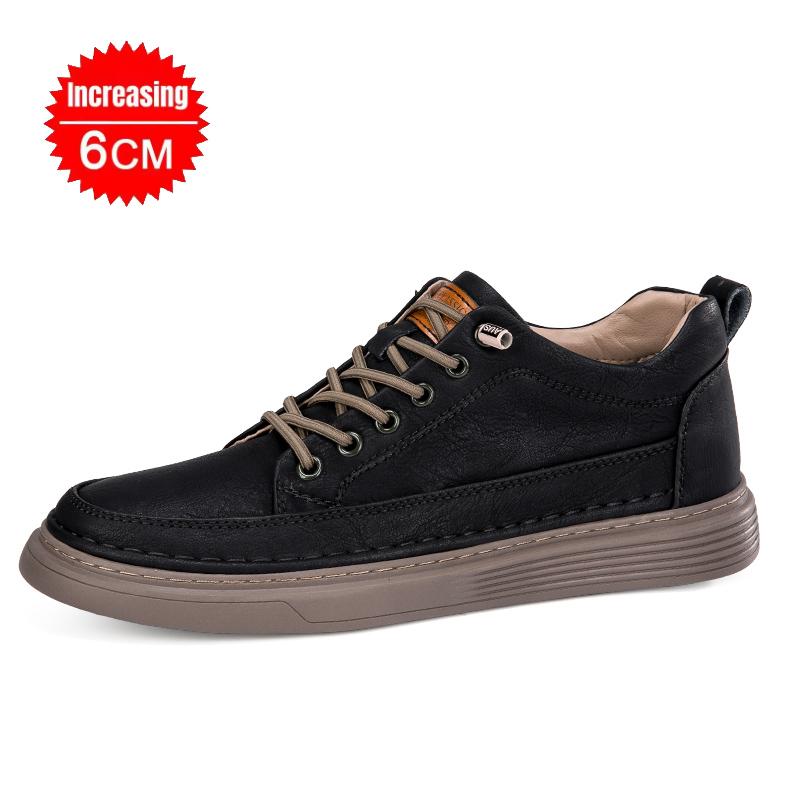 Scarpe Rialzanti Nascoste da 6cm 8cm per Uomo Scarpe con Rialzo da Inserire Scarpe Rialzanti Chunky per Donna Sneakers Aumenta Altezza Scarpe Casual Migliorative