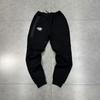 Completo da uomo Streetwear con felpa e pantaloni jogger, casual, vestibilità larga, in cotone, tuta sportiva