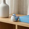 Hand Carved Texture Resin Cute Mini Bird Bird Figurine Small Statue Rustic Farmhouse
