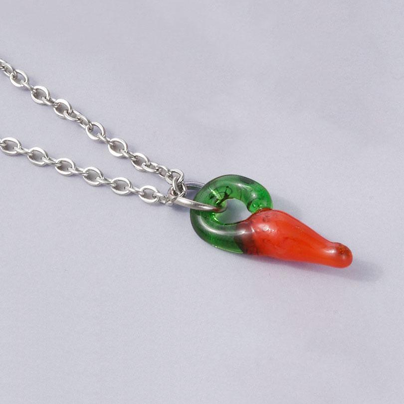 

Fashion Red Chili Pendant Earring Vegetable Ear Piercing Jewelry Stainless Steel Hoops Earrings For Women Men Accessories Gifts
