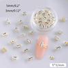 20pcs Nail Rhinestones Diamonds Crystals for Nail Art 3D Decoration Stones Set