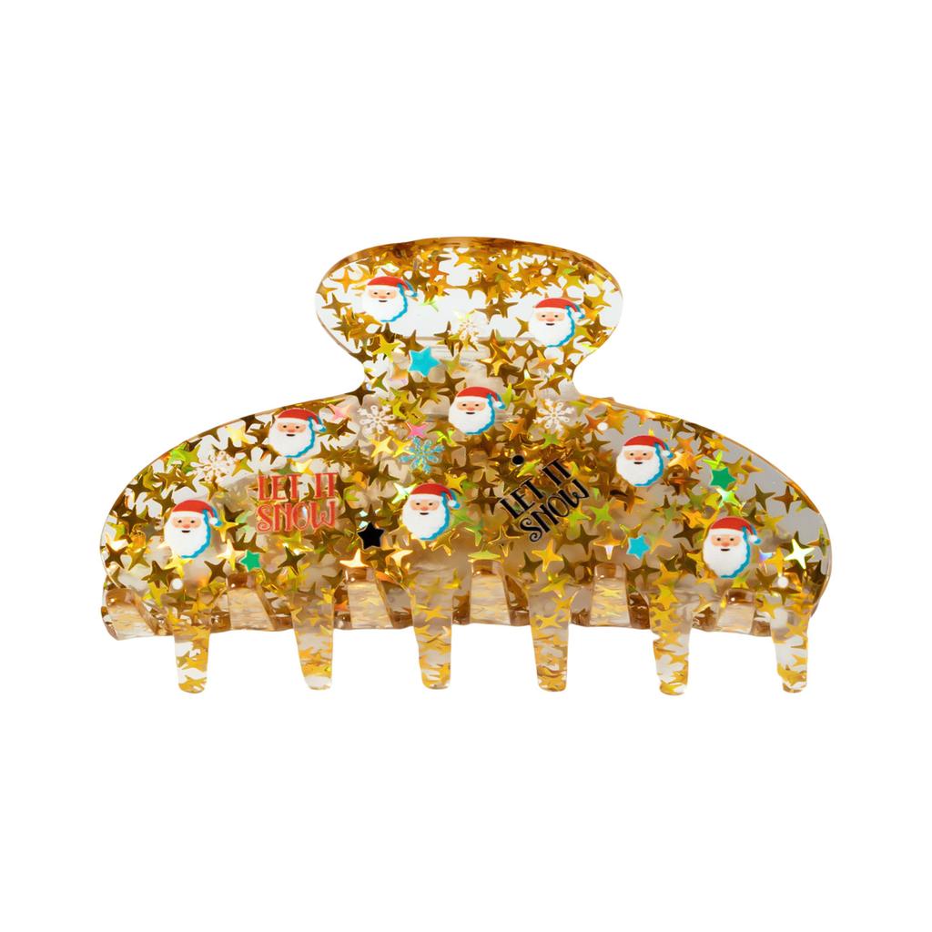 Spinka do włosów z poroża Duży klips do włosów Modna świąteczna ozdoba Chwytak Świąteczne spinki Narzędzie do stylizacji włosów Ozdoby