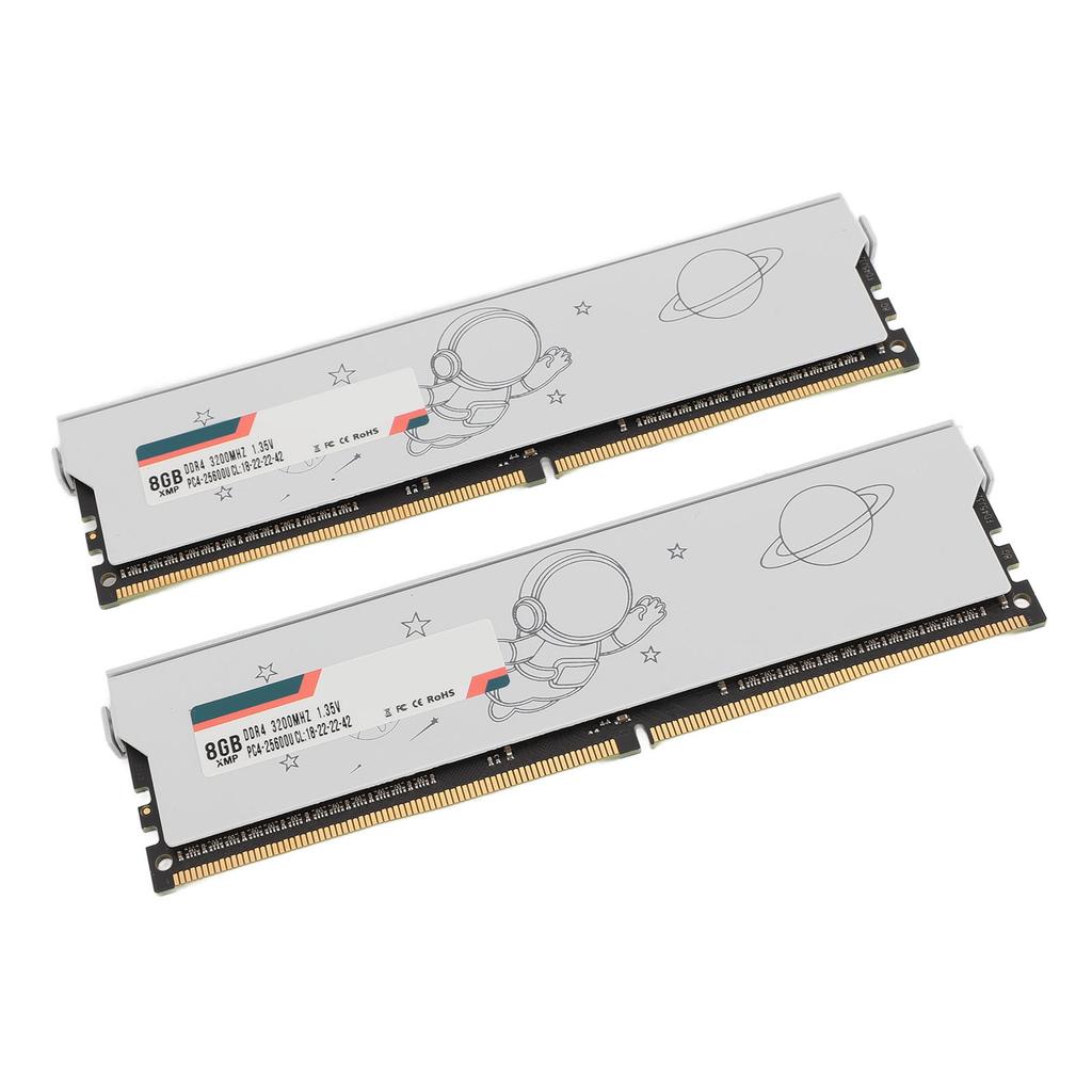 DDR4 RAM XMP CL18‑22‑22‑42 28800 25600 Bandwidth PCB Metal High Density Desktop Gaming PC Memory Module for Computer