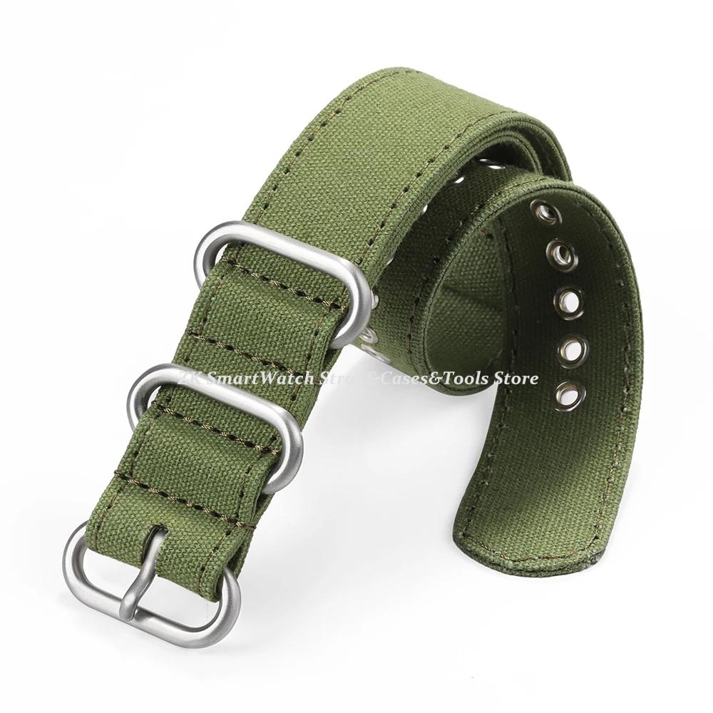 Ballistic Nylon Watchband for Omega Strap 18mm 20mm 22mm 24mm Army Sport Bracelet Belt Accessories Men&women Ring Buckle Bands