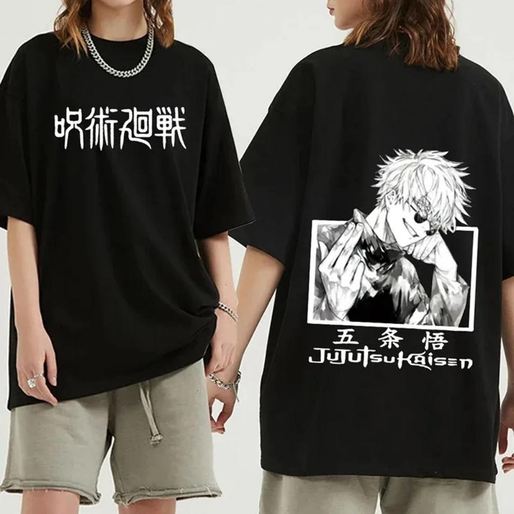 2024 vara anime jujutsu kaisen fushiguro toji grafic tricou bărbați femei moda supradimensionate tricouri masculin manga moda tricou top