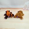 Xiangxiang Cute Animal Doll: Panda & Raccoon Plush Toy, Pocket-Size Companion Gift.