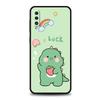 Cute Dinosaur Bear Couple Case For Samsung A15 A13 A51 A71 A41 A31 A21S A03S A05 A12 A32 A52 A22 A23 A25 A33 A53 A73 5G Cover