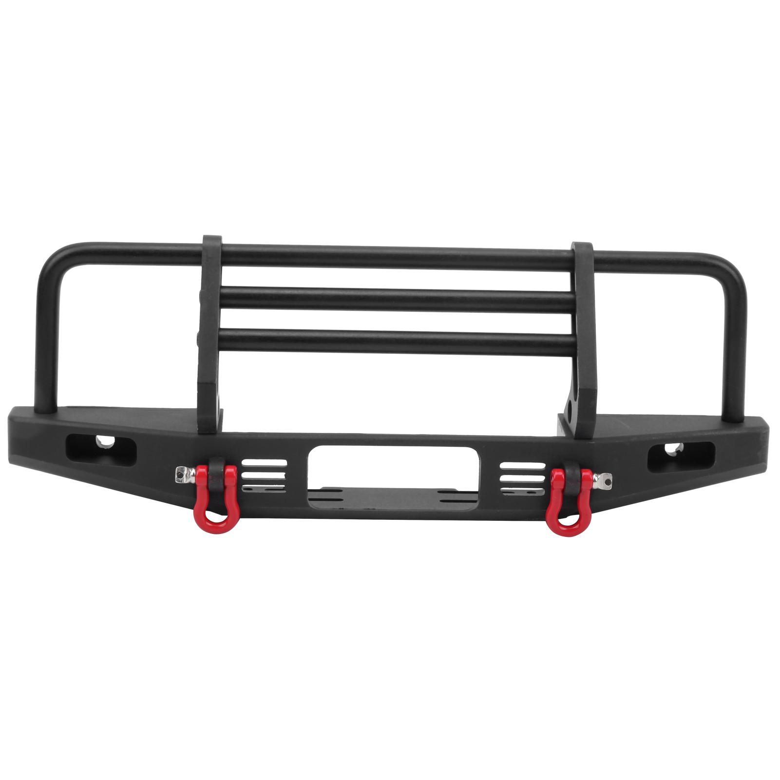 

Металевий передній бампер із 2 світлодіодними круглими ліхтарями, придатними для автомобільного аксесуара TRX4 SCX10 90046 110