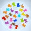 50/60/70/80Pcs Kawaii Cute Mini Shining Bear Flat back Resin Cabochons Scrapbooking DIY Jewelry Craft Decoration Accessorie K94