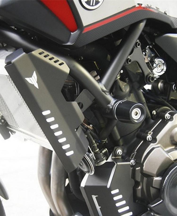 MT07 FZ07 Aluminum Motorcycle Radiator Side Guards - Left & Right Protection