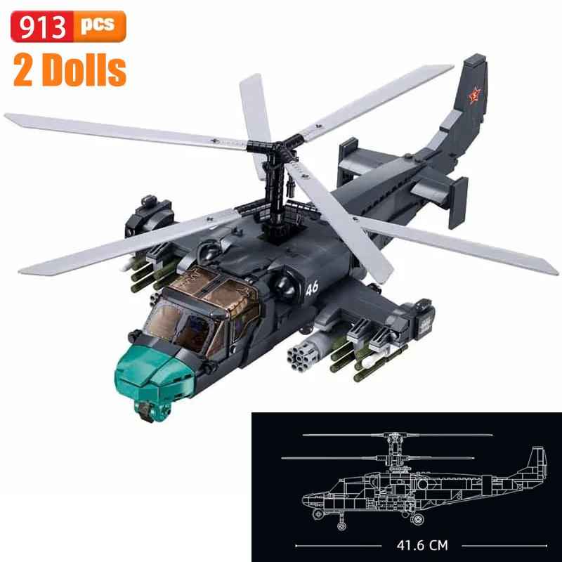 Bewaffneten Transport Hubschrauber Bausteine Kreative Tank Modell Ziegel Waffe Spielzeug für Kind Geschenk