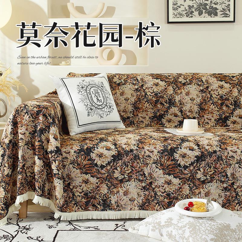 American Style Thickening Sofa Towel Two-sided Easy To Lay Sofa Cover Dust Anti-cat Scratch Protection Cover Sofa Blanket Carpet