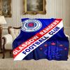 1pc Rangers FC Blanket, Super Cozy Printed Home Blanket, All-Season Warmth