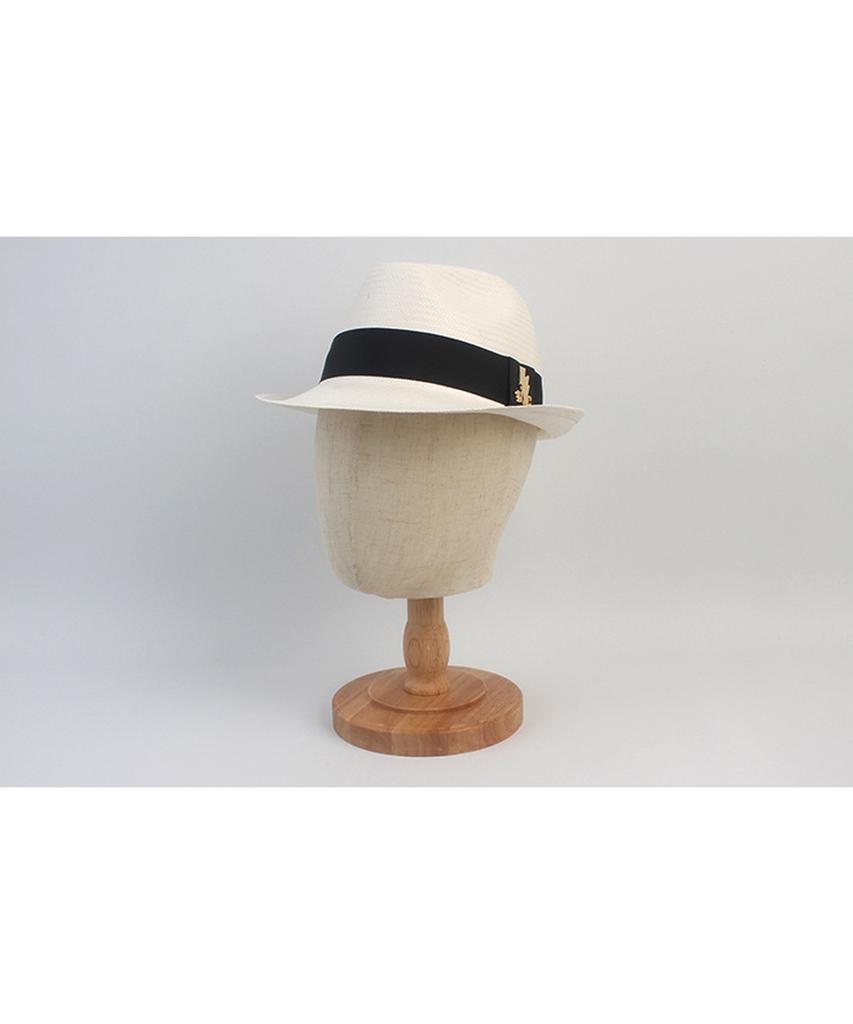 Yunibeosyeolkemiseuteuli Bu Gentle Line White Fedora Summer Hat