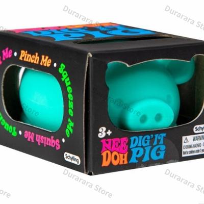 2026 Nieuwe Needoh Graafvarken Fidget Speelgoed Squishy Sensorisch Knijpspeelgoed Verjaardagscadeau Voor Meisje Jongen Volwassene