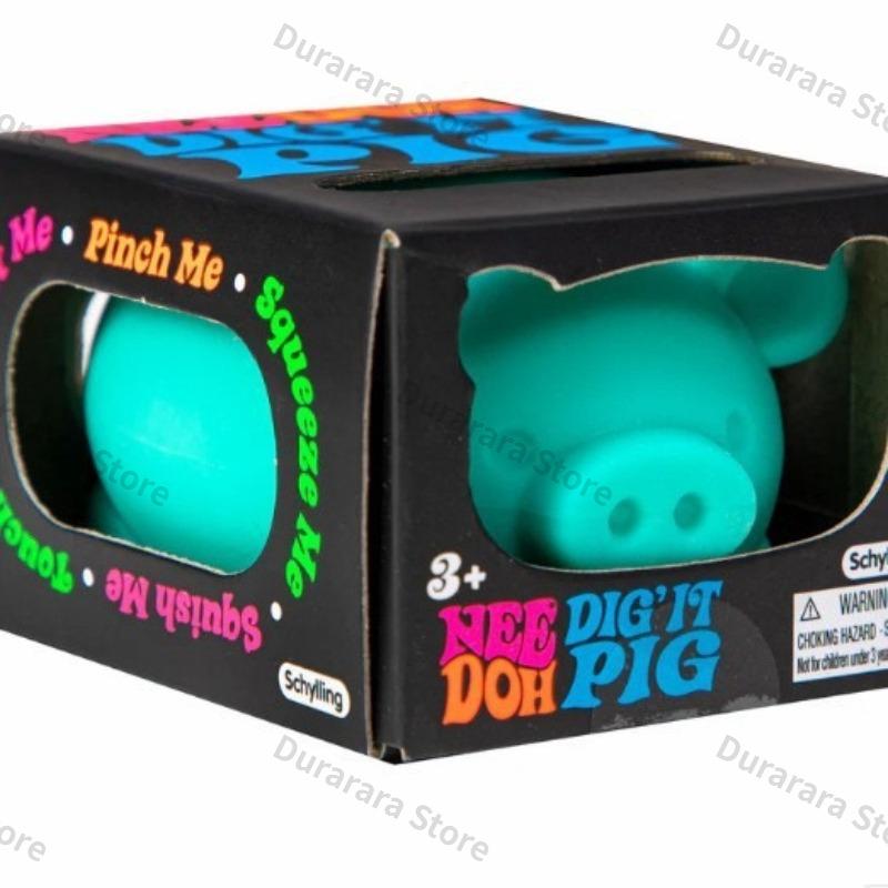 2026 Nowa świnka Needoh do kopania Fidget Toy Miękka Sensoryczna Zabawka do ściskania Prezent Urodzinowy Dla Dziewczynki Chłopca Dorosłego