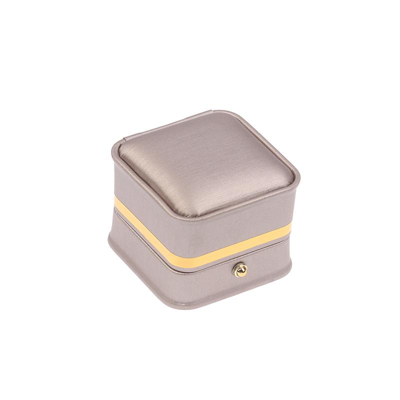 1PC Jewelry Box High End Leather Ring Box Jewelry Box, Valentine's Day, Mother's Day, Birthday Party Gift Box