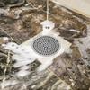 Floor Drain Filter Stainless Steel Round Drainage Shower Strainer Mesh Piece Anti Blocking(82mm )