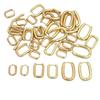 14K/18K Hollow Oval Earring Clasps Handmade French Ear Hooks for DIY Jewelry Accessories E18
