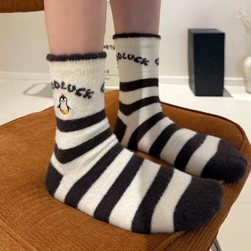 Cartoon Cute Animal Short Socks Funny Penguin Kawaii Women's Socks Korean Style Female Cute Socks Cute Socks