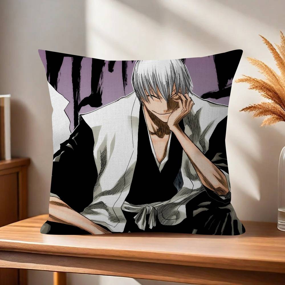 Anime Gin Ichimaru Bleach Pillow Anime Pillow Sofa Bed Head Pillow Cover Cushion Cover Fashion 30x30 cm