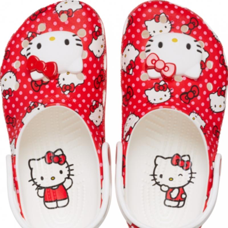 Crocs Hello Kitty Red Clog K 210576 90h