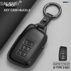 Leather Car Key Fob Cover Case Shell For Lexus Nx Is Rx Es Gx Lx Ls Ux Gs 200 260 300 350 Nx200 Nx300 Rx350 Es300 Auto Accessory
