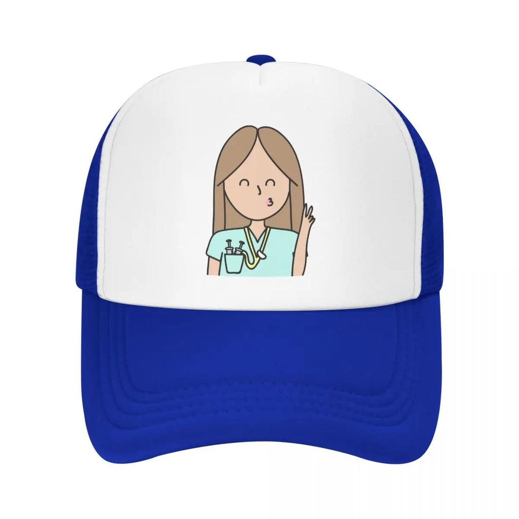 Custom Enfermera En Apuros Doctor Nurse Medical Trucker Hat Women Unisex Adjustable Unisex Baseball Cap Spring Dad Hat