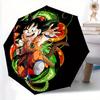 Goku Automatic Umbrella - Foldable with 8 Iron Ribs, Portable for Outdoor, Gift, Outdoor Umbrell, Playful Accessory, Durable High Quality, I