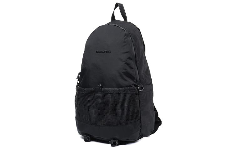 Li Ning CF Tracing Zip Closure Fabric Backpack Regular Unisex Black ABSQ546-1000