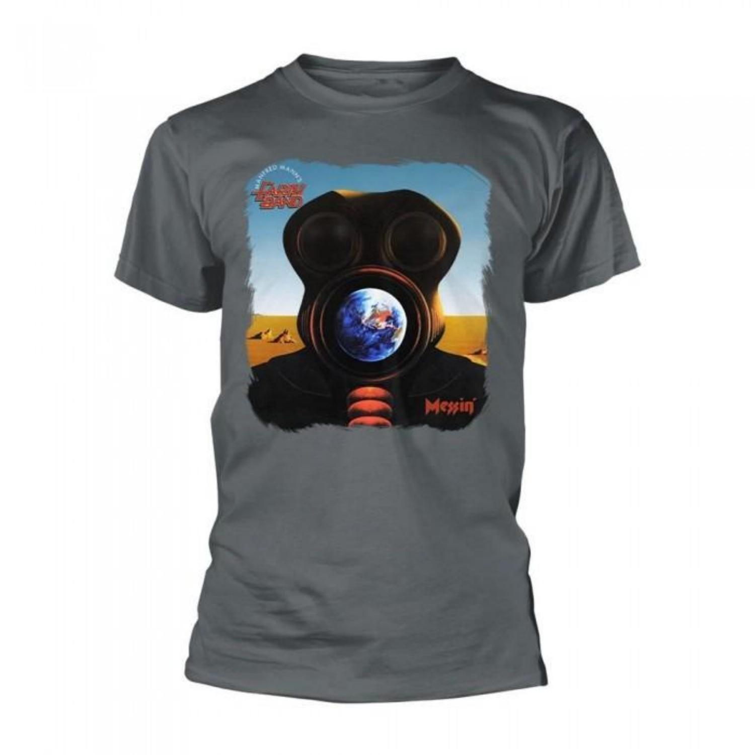 Manfred Mann s Earth Band Unisex Adult Messin T-Shirt S чёрный