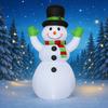 5.91FT Inflatable Toy Snowman Top Hat Scarf Holiday Gifts Xmas Decorations for Yard Christmas Supplies Home Decoration Ornaments